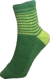 Green Welsh Dragon Sock